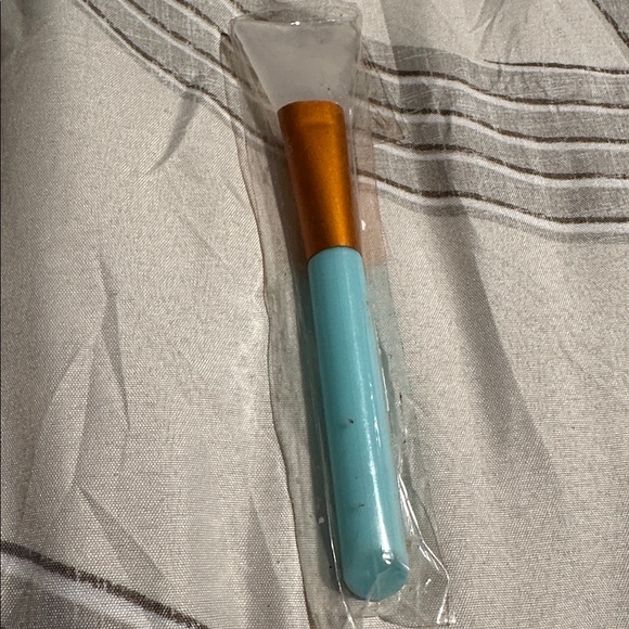 Other - Blue and Gold Makeup Brush